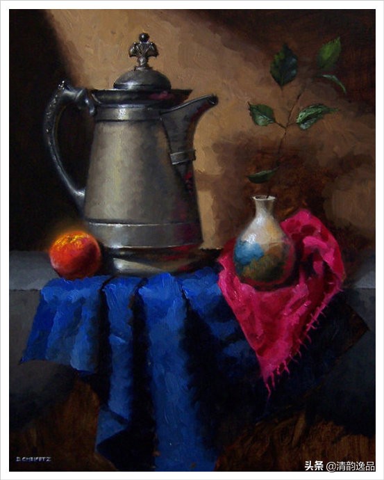 美国justinjeffrey立体油画作品,写实油画作品美国画家