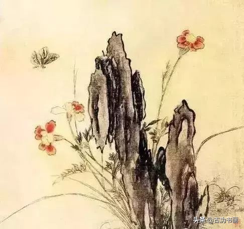 有瑕疵的徽墨,有点瑕疵的画