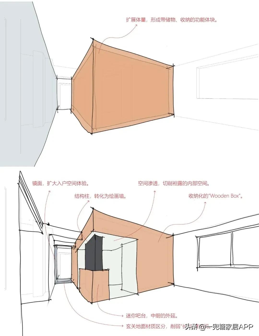 玄关比较乱,玄关太长怎么补救图片