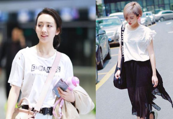 选对自己适合的短t恤,瘦身t恤怎么去搭配