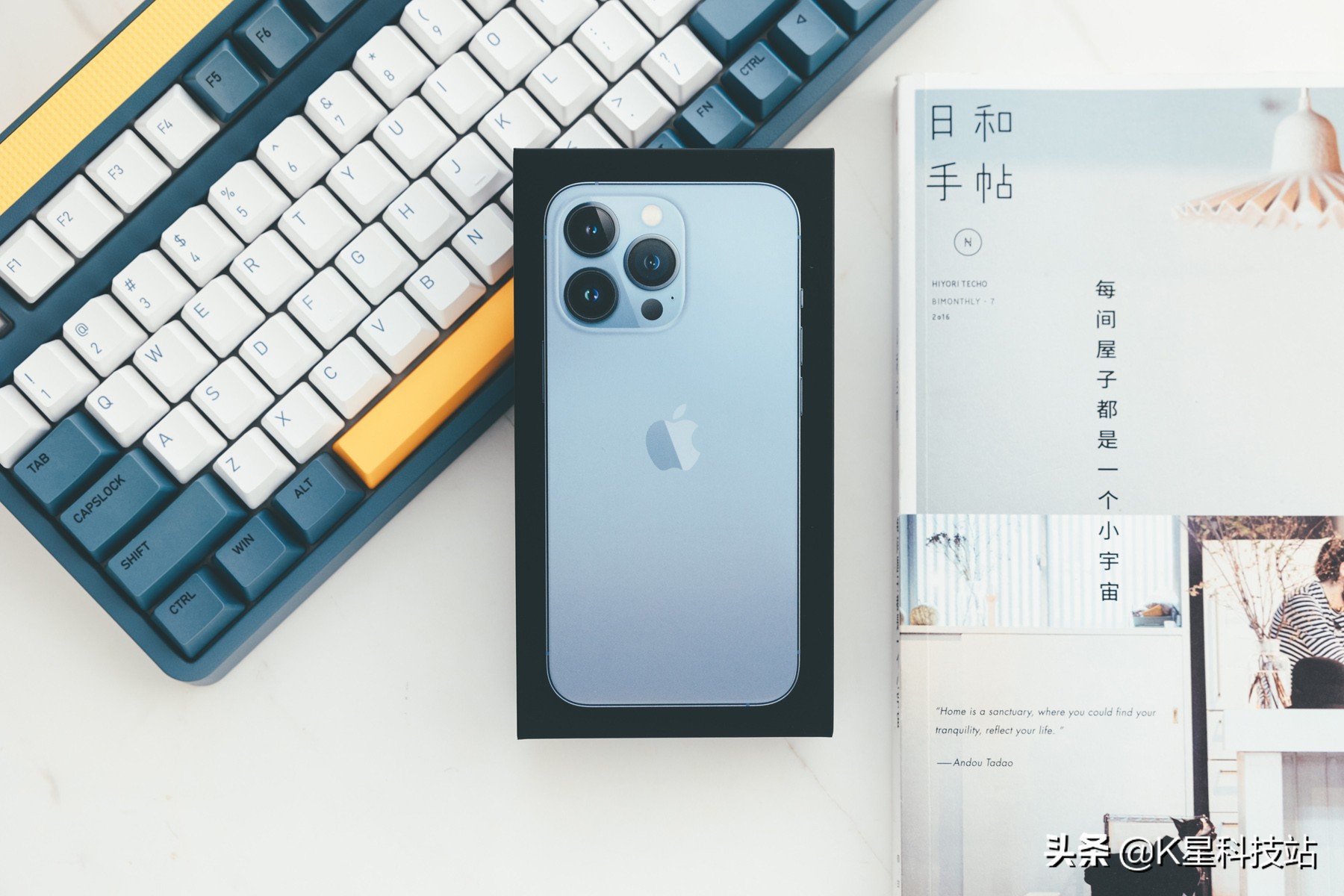 iphone13pro远峰蓝配透明壳,iphone13pro远峰蓝开箱