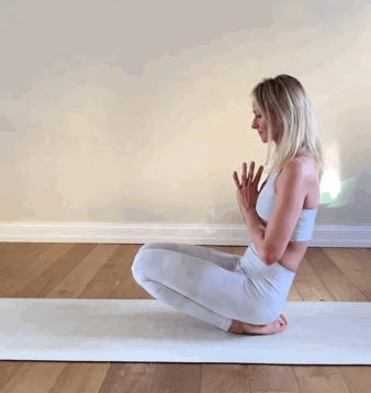 练完瑜伽脚底热热的,瑜伽调理脚冷的动作