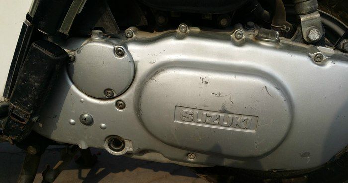 30年前老款铃木太子125,老式125铃木