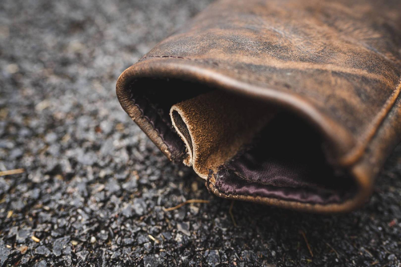 男小牛皮翻毛皮复古做旧皮衣,牛皮复古做旧皮衣男中长款