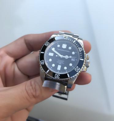 几百块的绿水鬼西铁城机芯,30岁男人戴西铁城