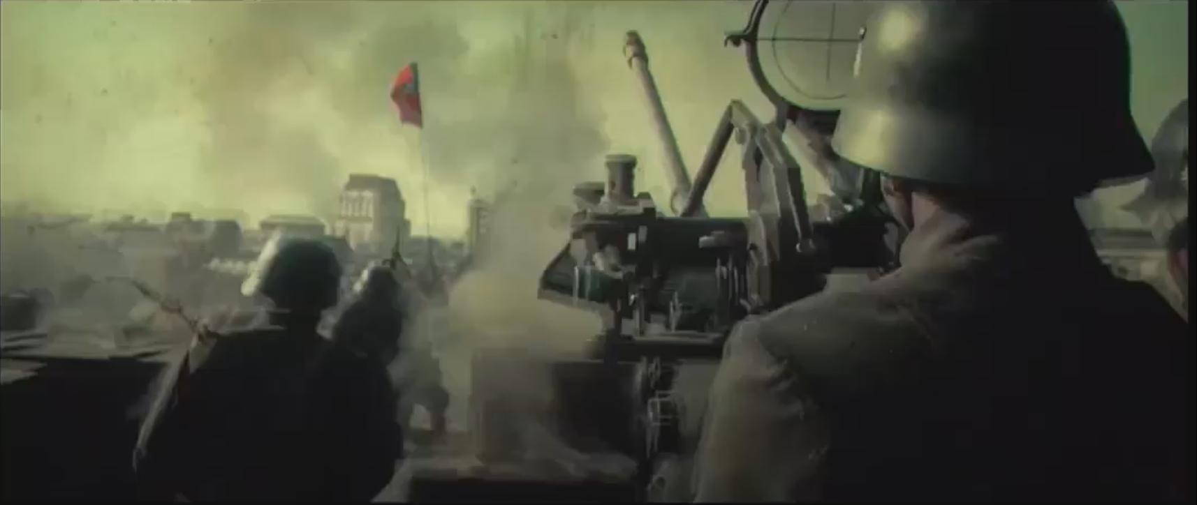 八佰防空炮,八佰里的防空炮