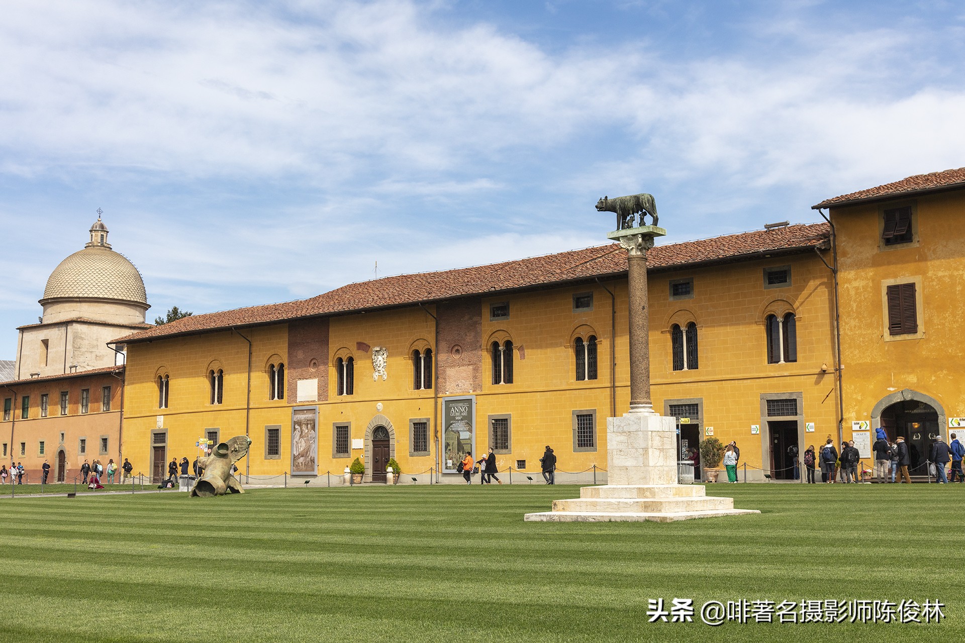 比萨和卢卡，一城因歪了的塔著名，一城躲过二战轰炸保存中世纪原貌