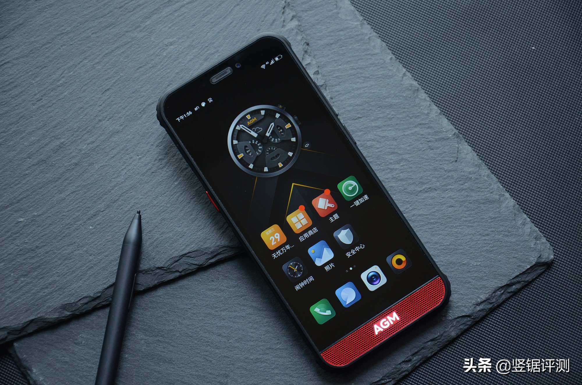 AGMH2三防手机评测:前置2.5W扬声器,搭载虎贲T310处理器