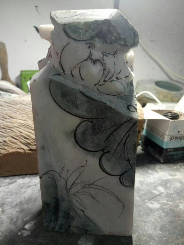 怎么雕刻玉石视频,独玉方章雕刻方法