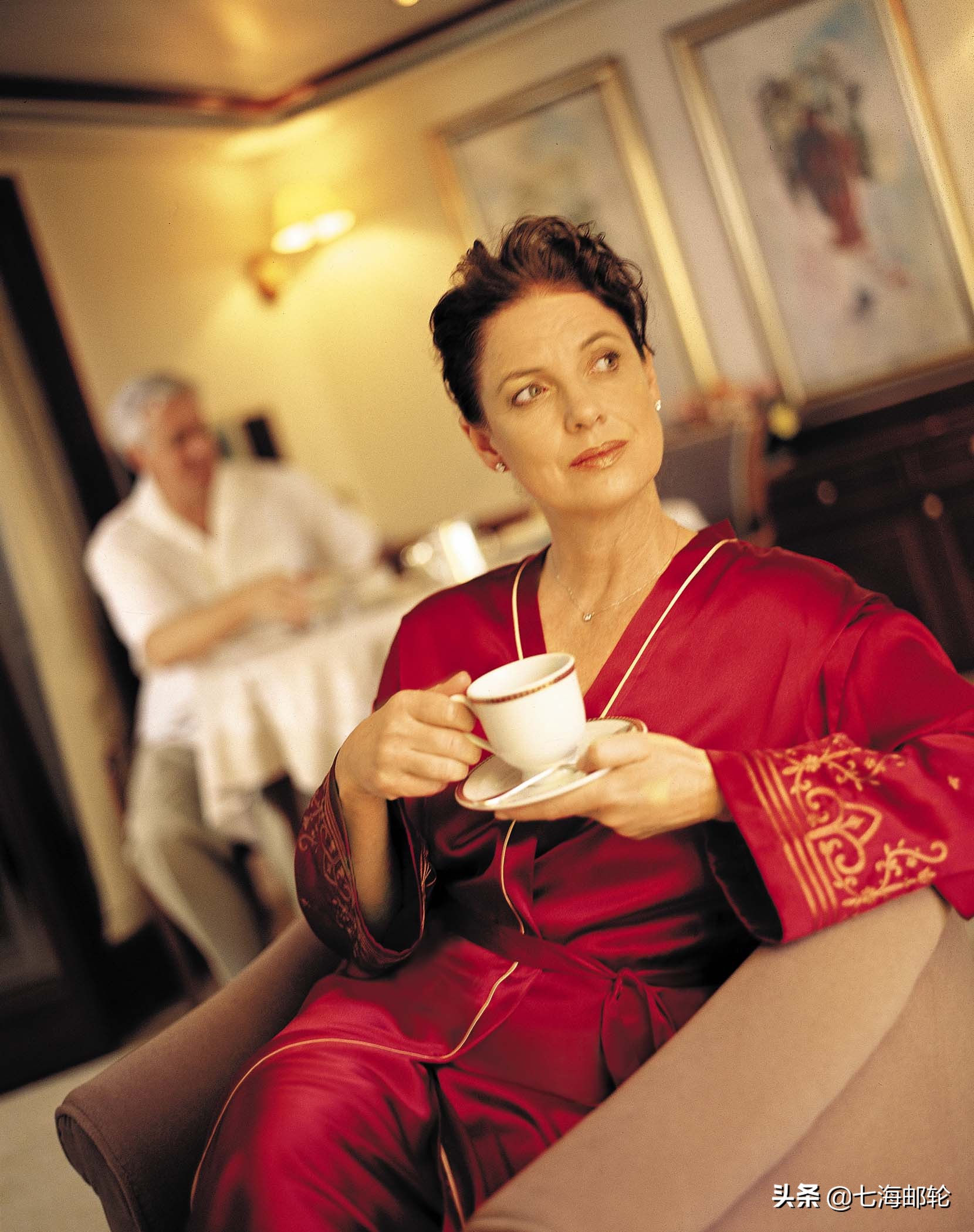 邮轮上的下午茶,邮轮下午茶厅