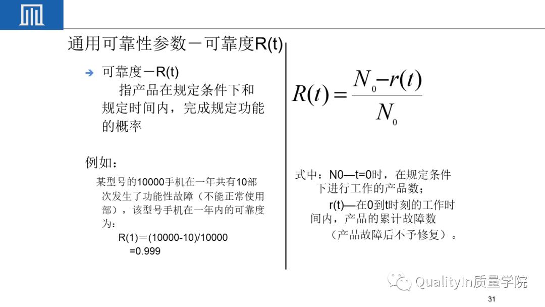 可靠性工程包括几性,你敢回答吗?