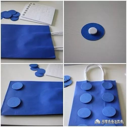 手工制作纸折的礼品盒,纸手工折盒教程