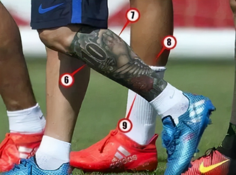 世界杯球员纹身前10名,世界杯各个球星纹身