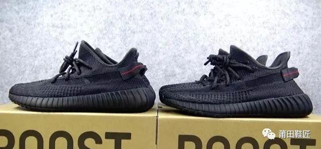 yeezy350冰蓝满天星鞋标真假,yeezy350boostv2黑侧满天星