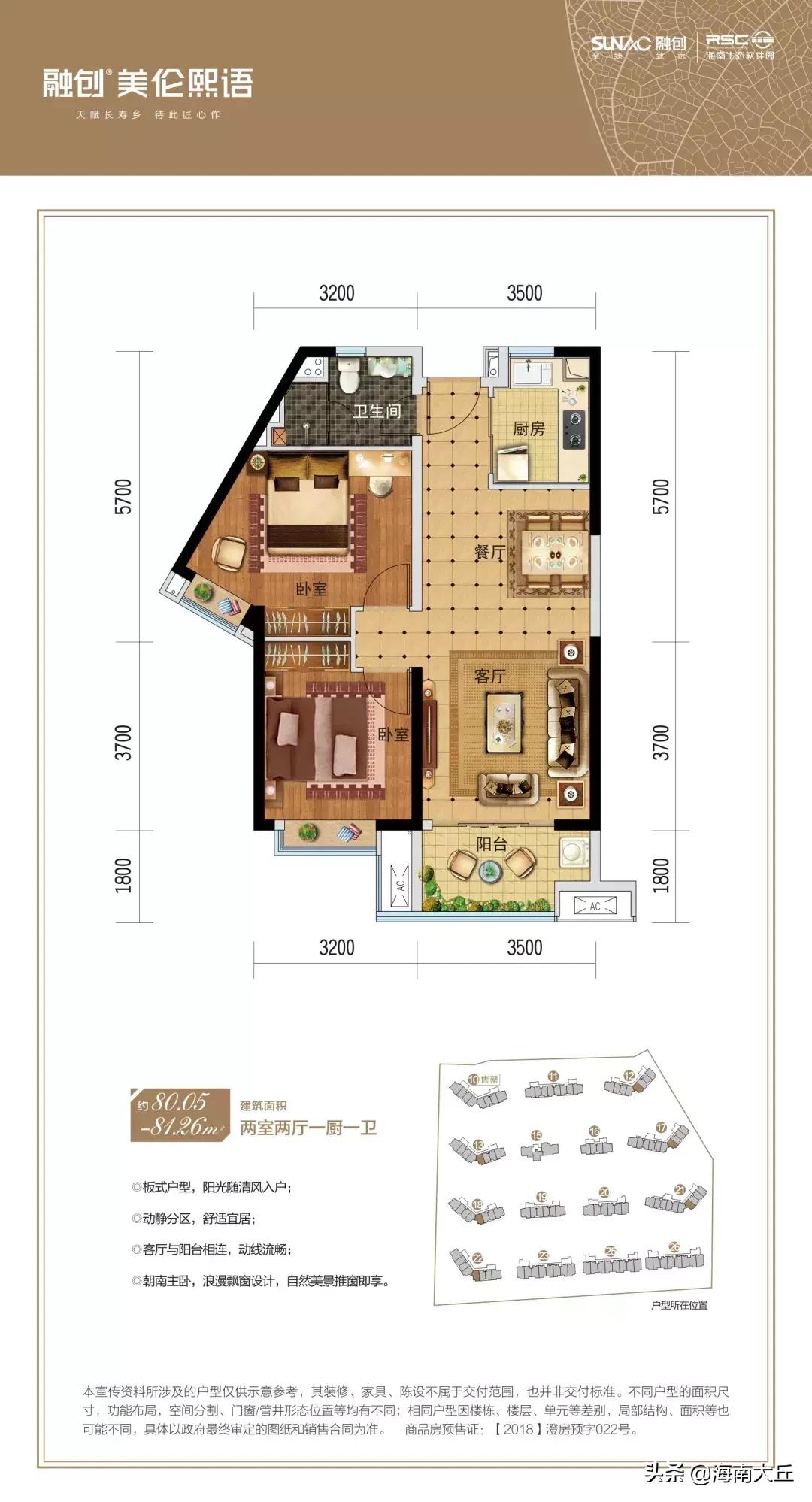 澄迈融创美伦熙语小户型,澄迈融创美伦熙语二期