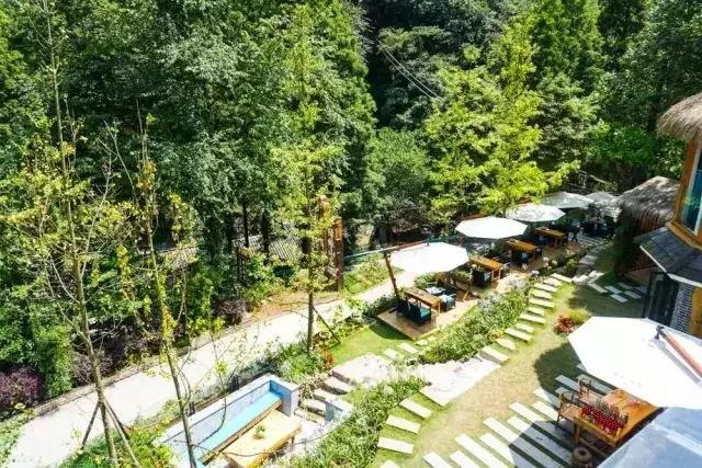 青城山隐居民宿幽悟原宿,睡进乡野民宿