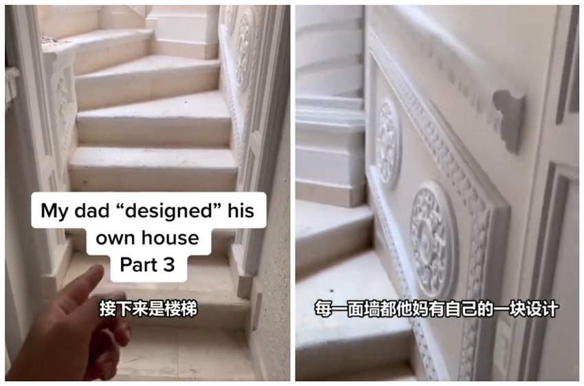 国外装修罗马柱,国外家装奇葩罗马柱