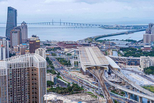 早上的拱北口岸,凌晨两点的珠海