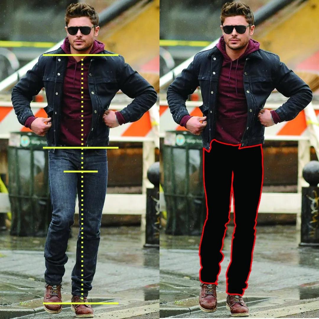 微喇牛仔裤怎么看合不合身,如何判断牛仔裤合不合身