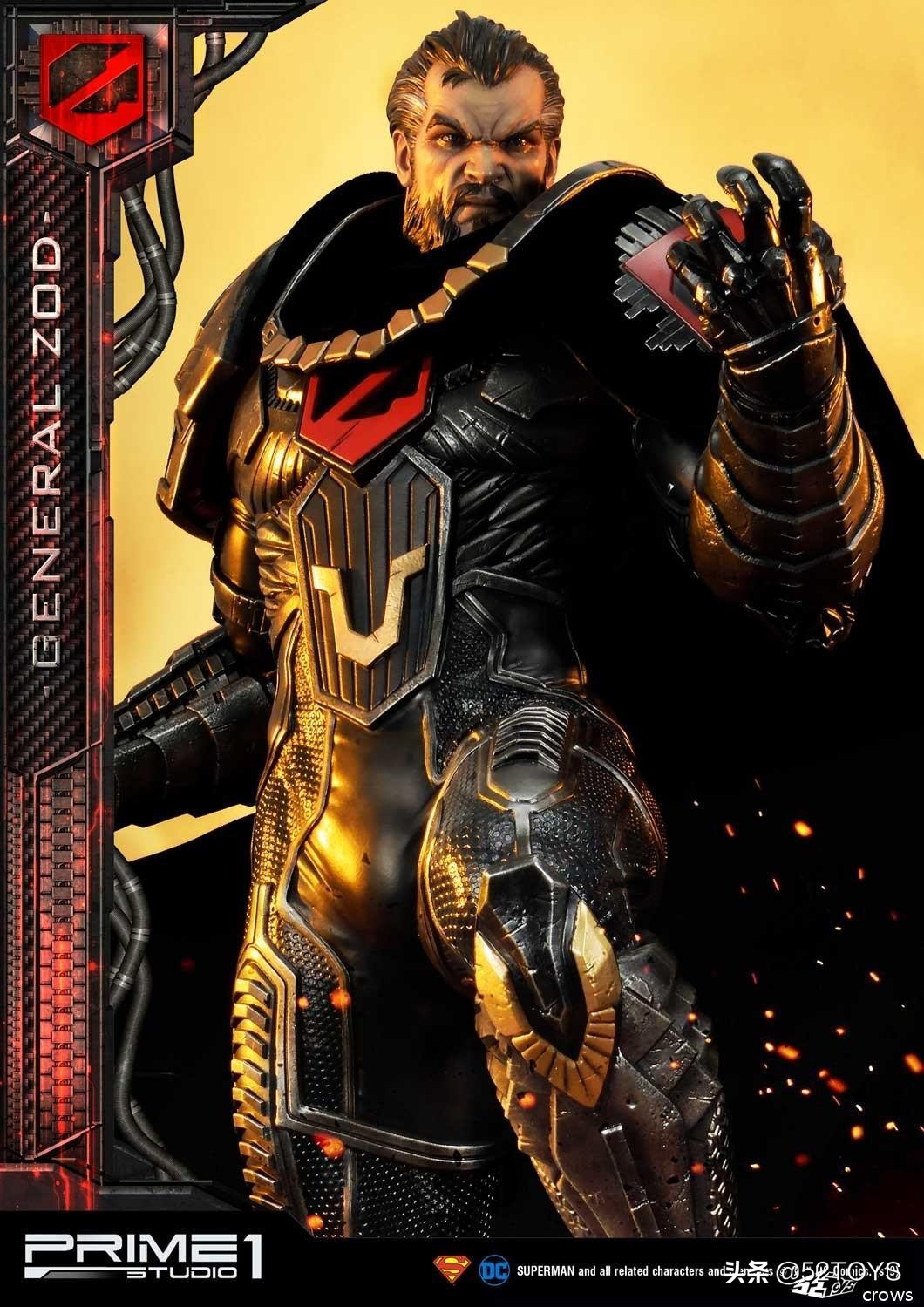 英雄还是暴君Prime1StudioDC佐德将军漫画版1/3雕像前瞻