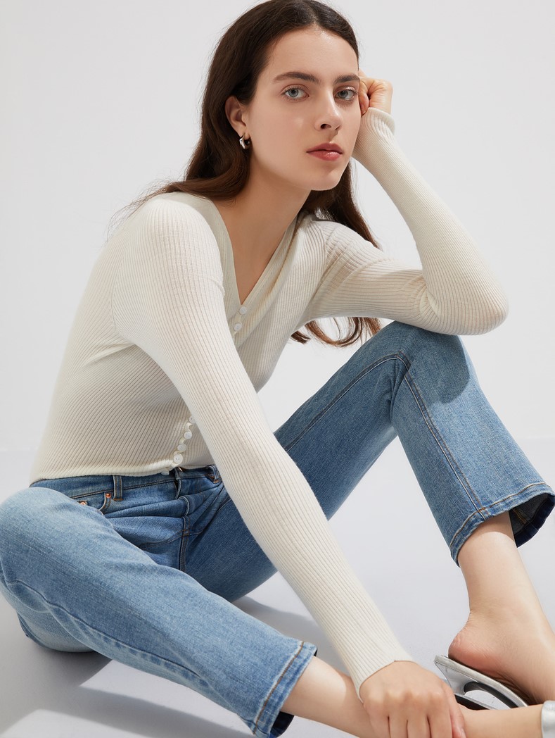 朗姿lncy优雅穿搭,朗姿法式简奢衬衫