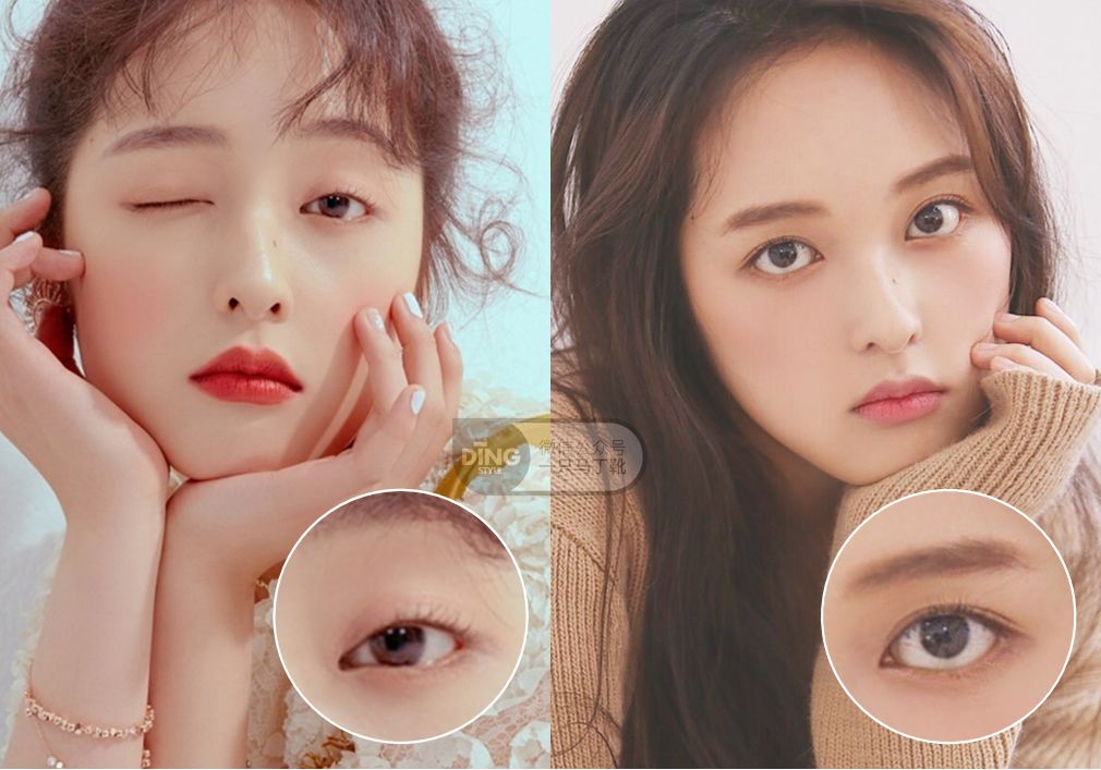 这些韩国女星的“明艳系”妆容，太适合扁平脸女生参考了