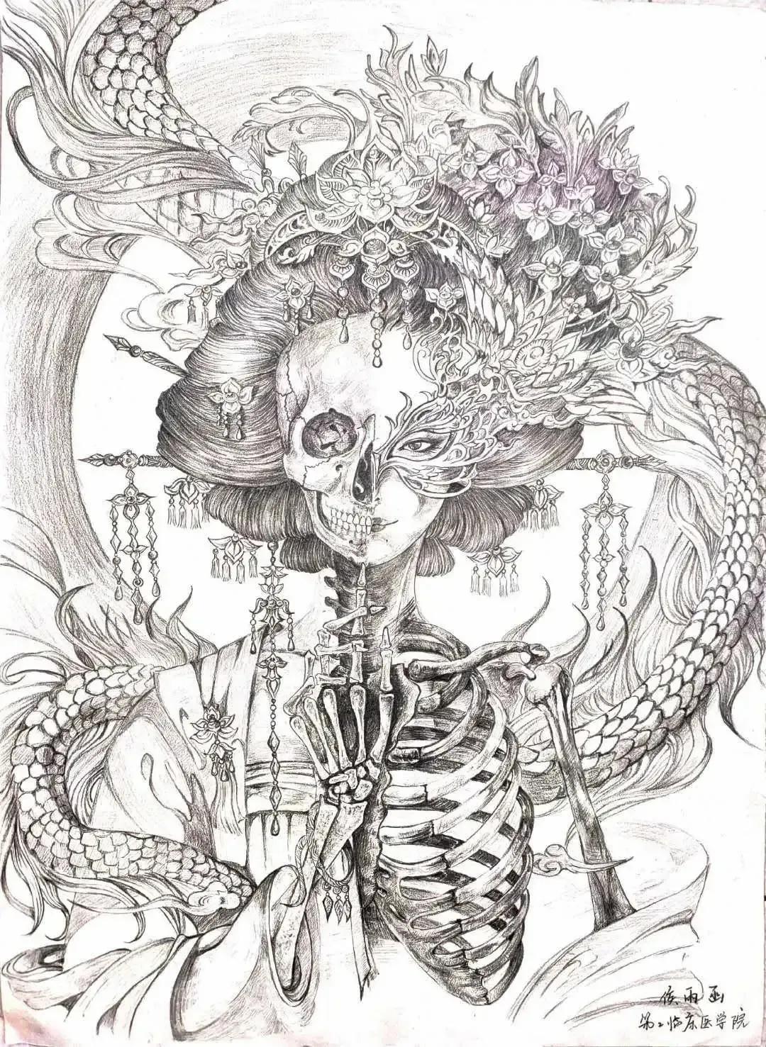 左手丹青，右手手术刀，985名校医学生笔记曝光！网友：这是学神级别的！