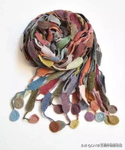 手工diy钩针编织围巾教程,diy手工编织围巾教程
