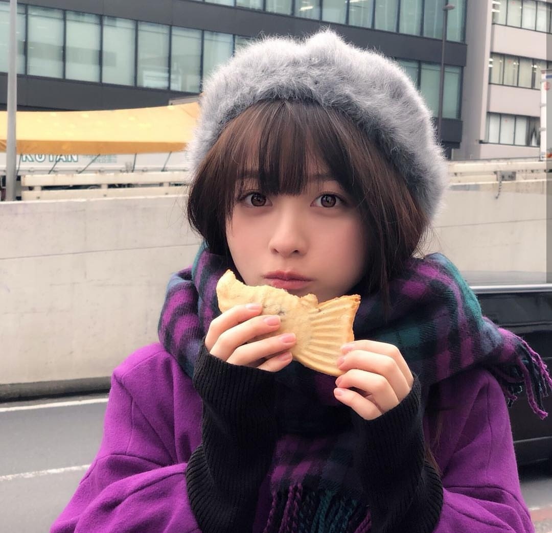 桥本环奈穿搭,桥本环奈冬季搭配