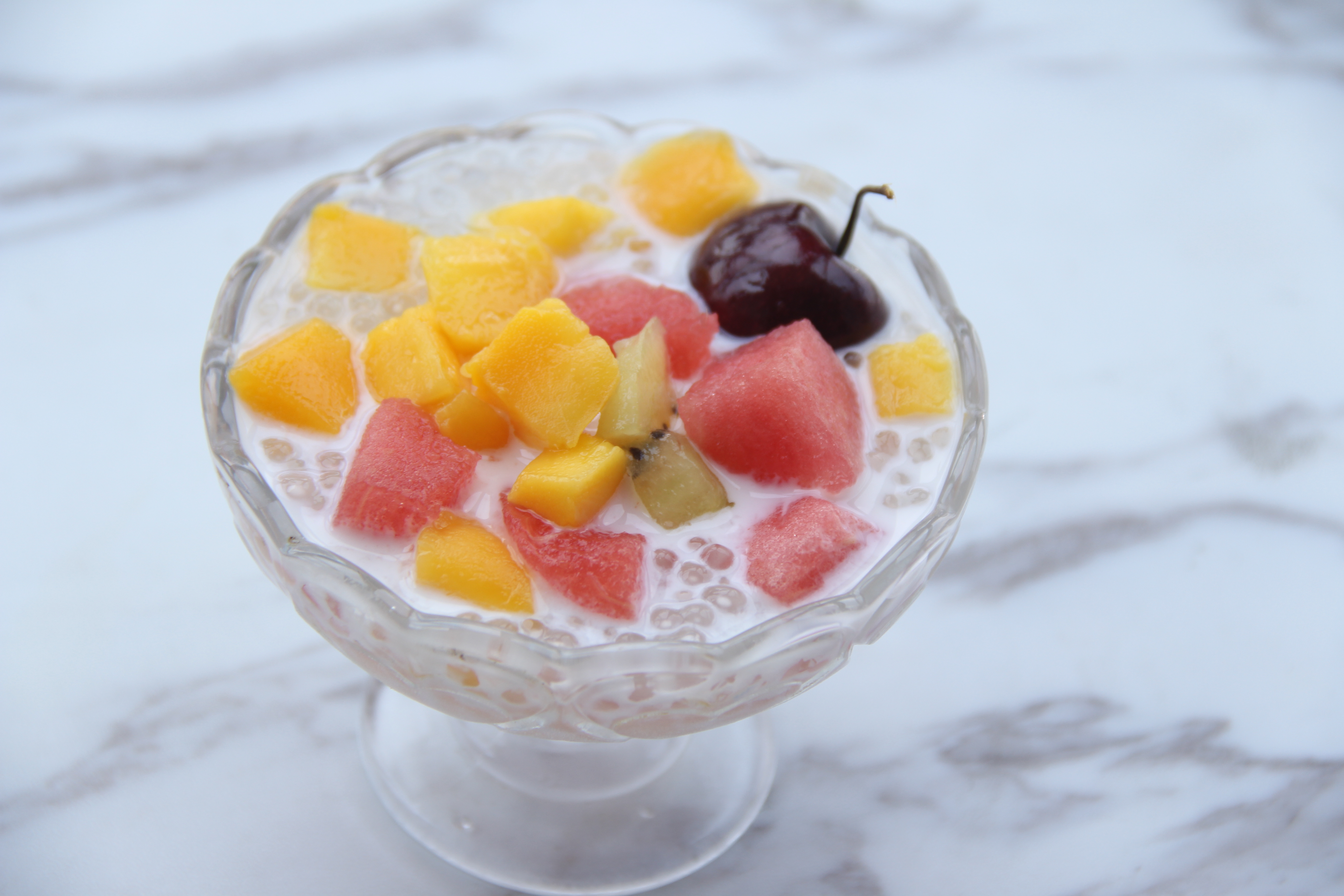 最简单甜品就是西米露,夏日西米露糖水做法