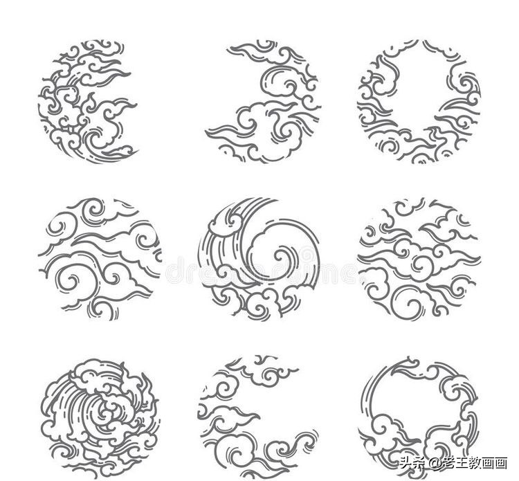 ai传统水波纹纹样,ps水波纹传统纹样制作