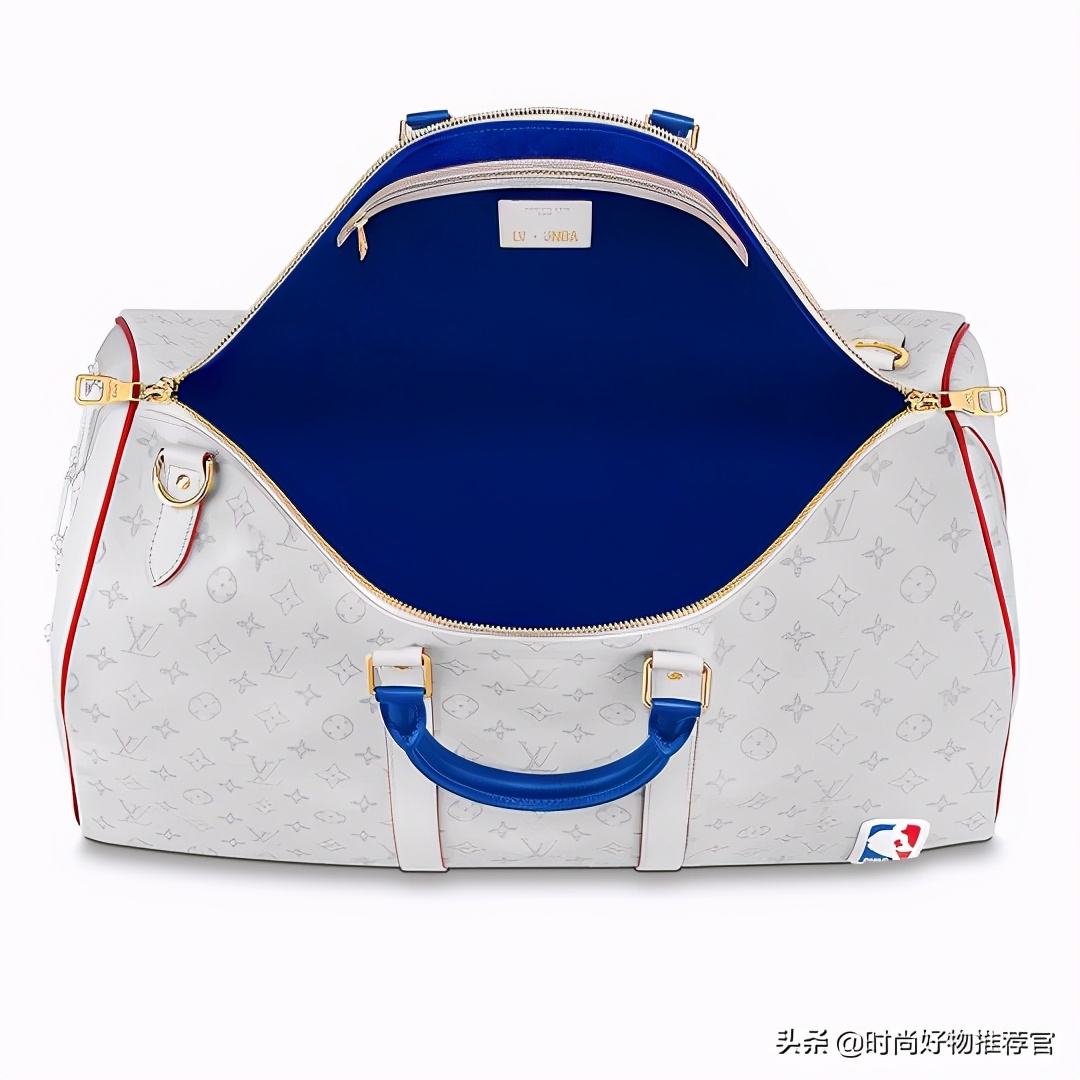 LV新包|NBA合作系列：篮网元素，红白蓝3色细节