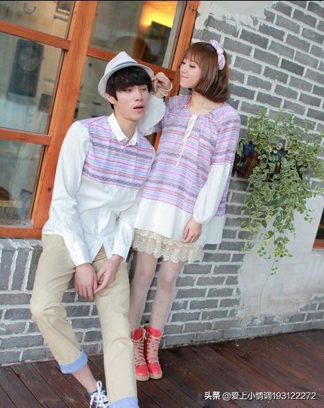 套装时尚休闲宽松舒适热恋情侣装,宽松百搭热恋情侣装ins露脐装