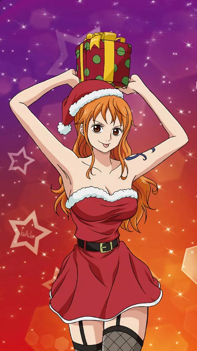 海贼王娜美静态图片,海贼王娜美自拍