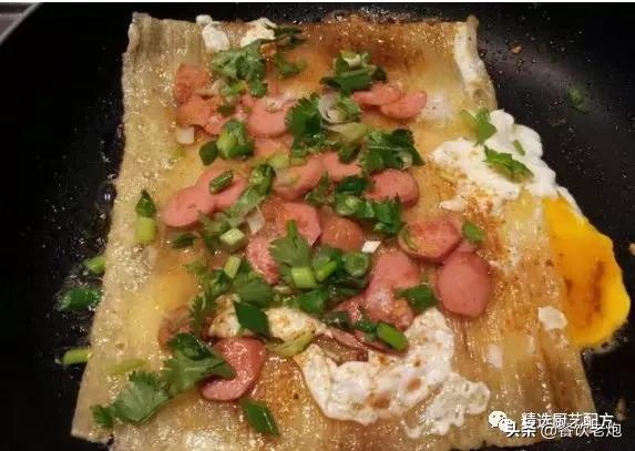 烤冷面面皮配方的做法,烤冷面酱料配方摆地摊