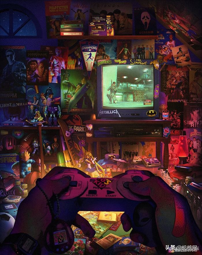 这位画师可能把所有玩家的童年都画了一遍