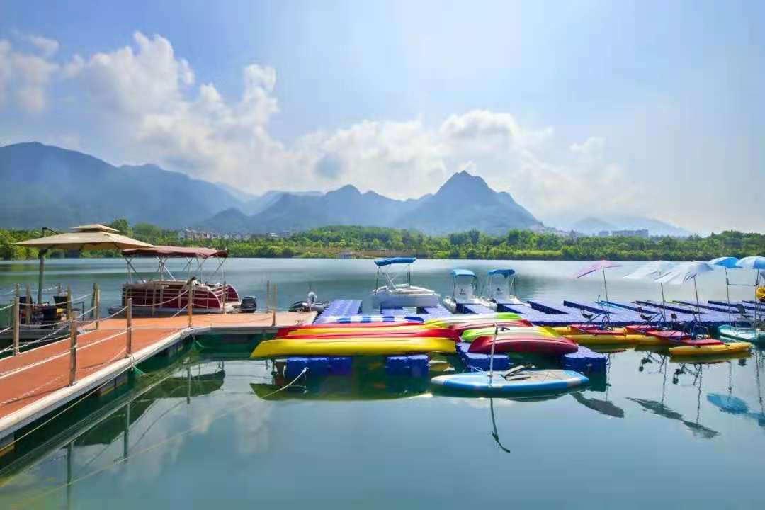 广东威尼斯水上度假村推荐,水上威尼斯一楼带花园