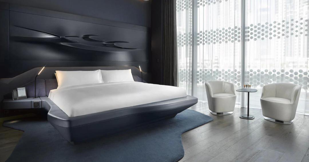 扎哈设计的迪拜酒店,扎哈迪拜综合体图片