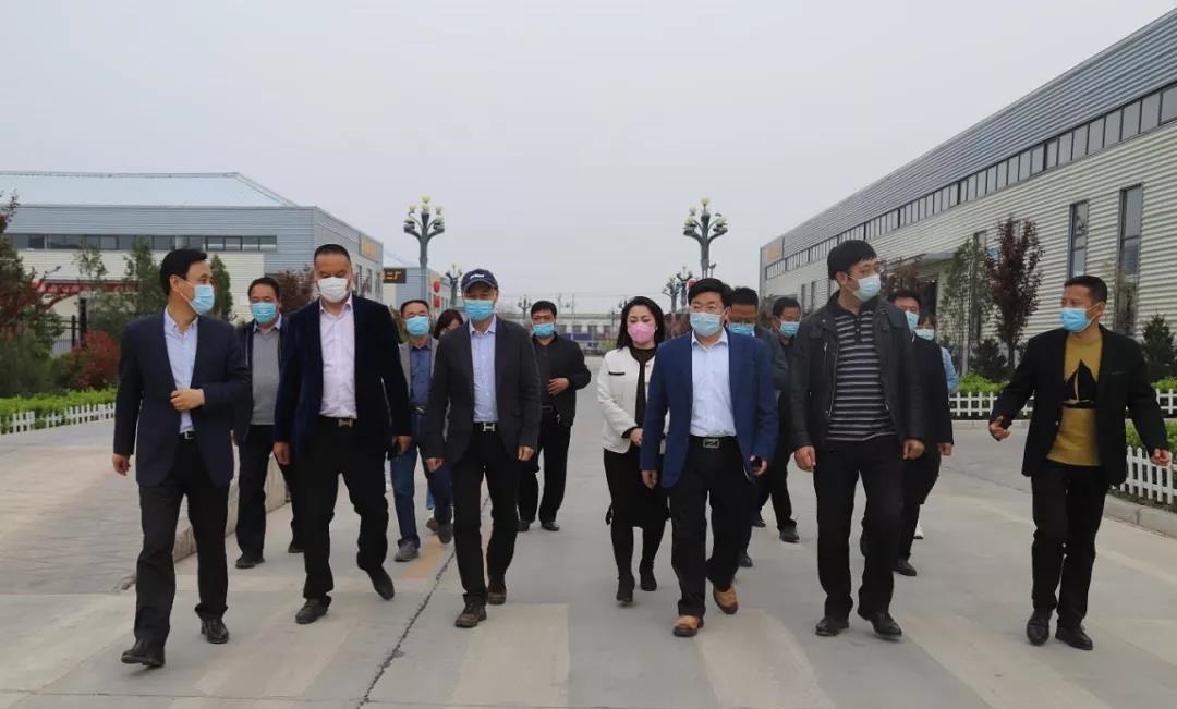一带一路服务机制主席团郭志文一行来陕西融诚集团考察