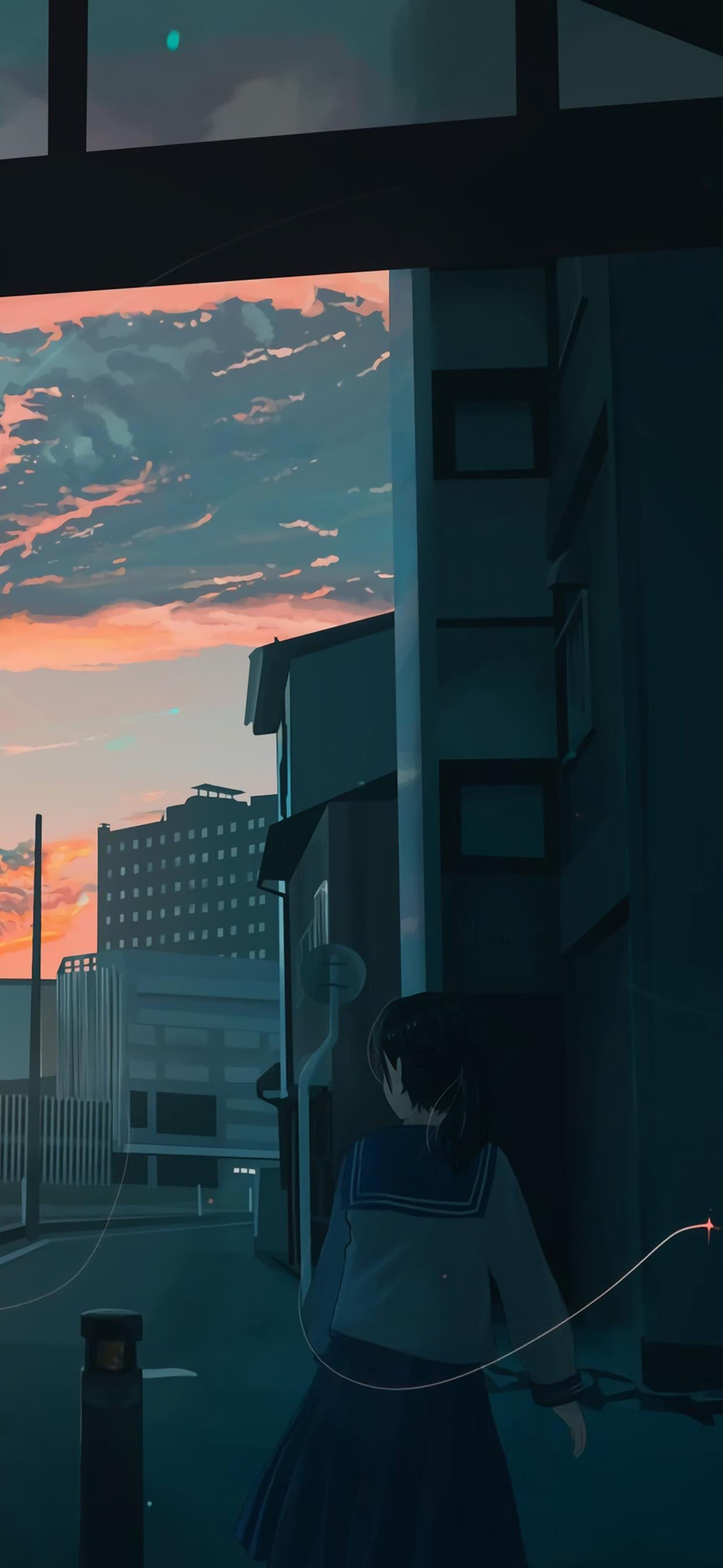 壁纸推荐丨很酷很赞的动漫场景，这个画风爱了