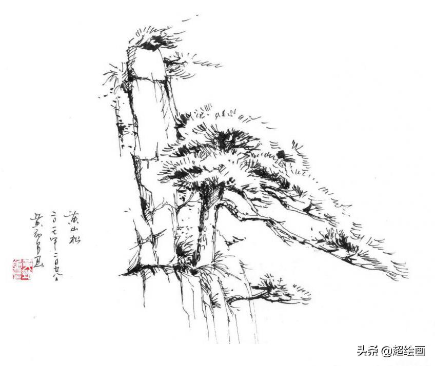 十大顶级钢笔画速写,钢笔速写100幅图片