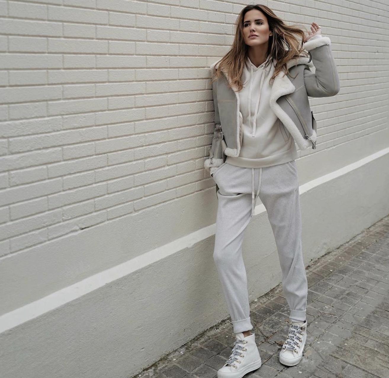 高街潮流慵懒风运动裤,高街ins潮裤子运动裤