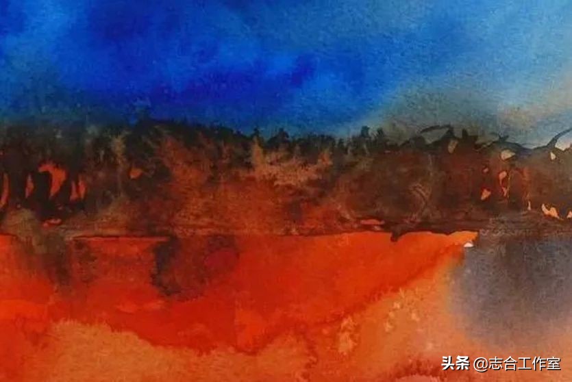 烧钱水粉画,水彩颜料省钱