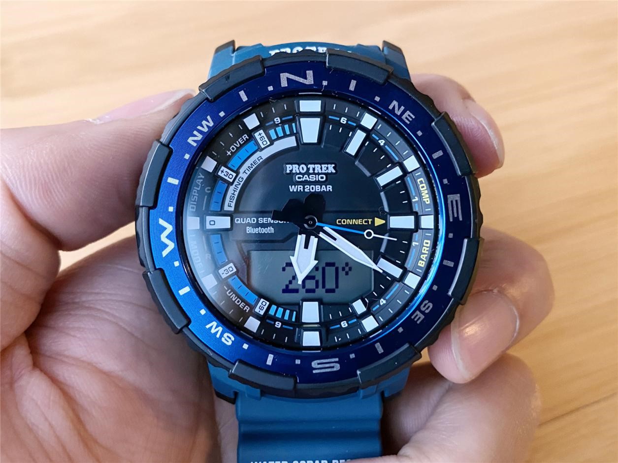 用了5年的卡西欧protrek表,卡西欧PROTREK户外登山运动表