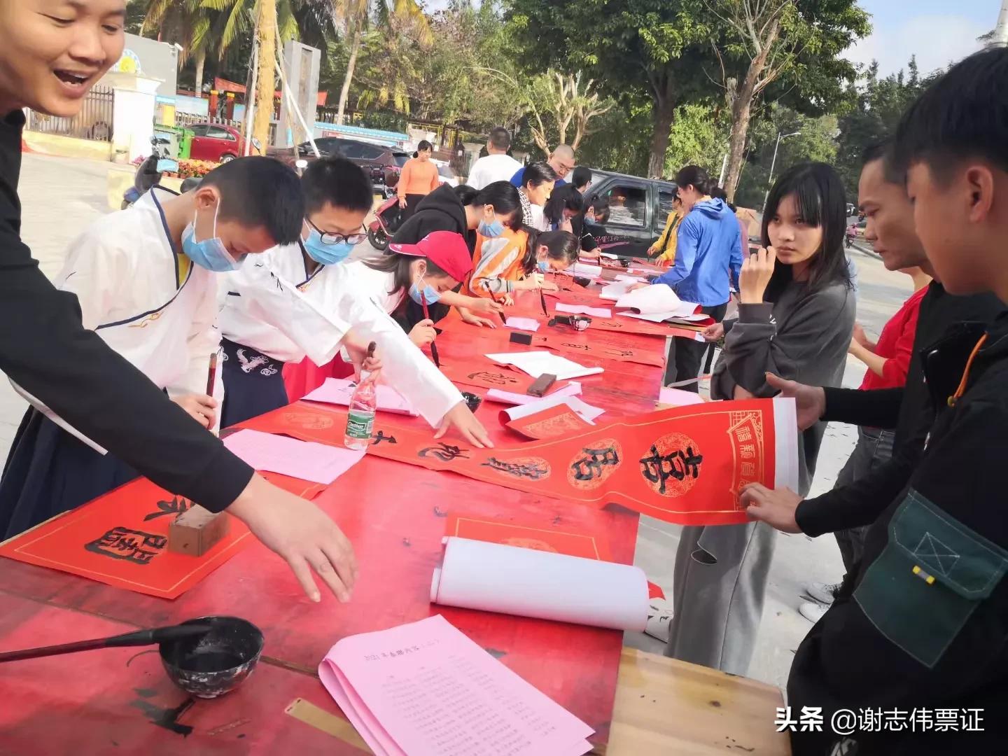 小学线上迎新春送春联活动,小学送春联活动简讯