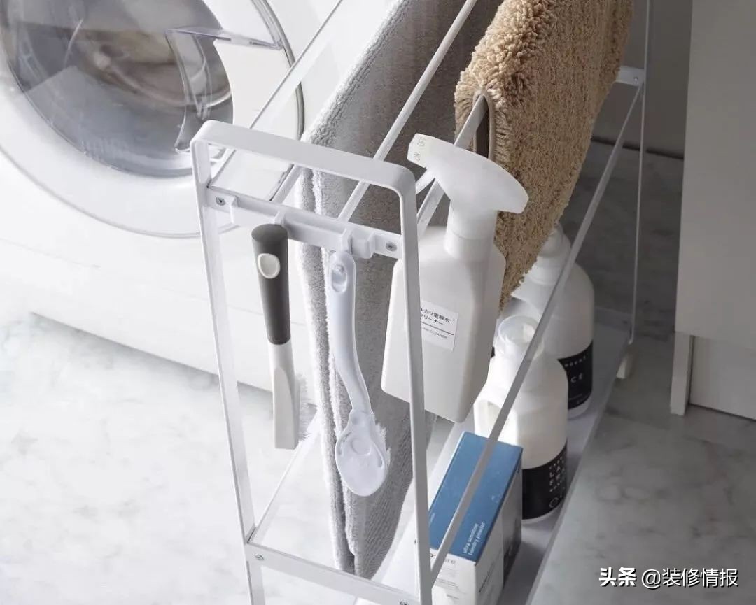 日本洗衣区收纳方法,日本主妇洗衣偷懒小妙招