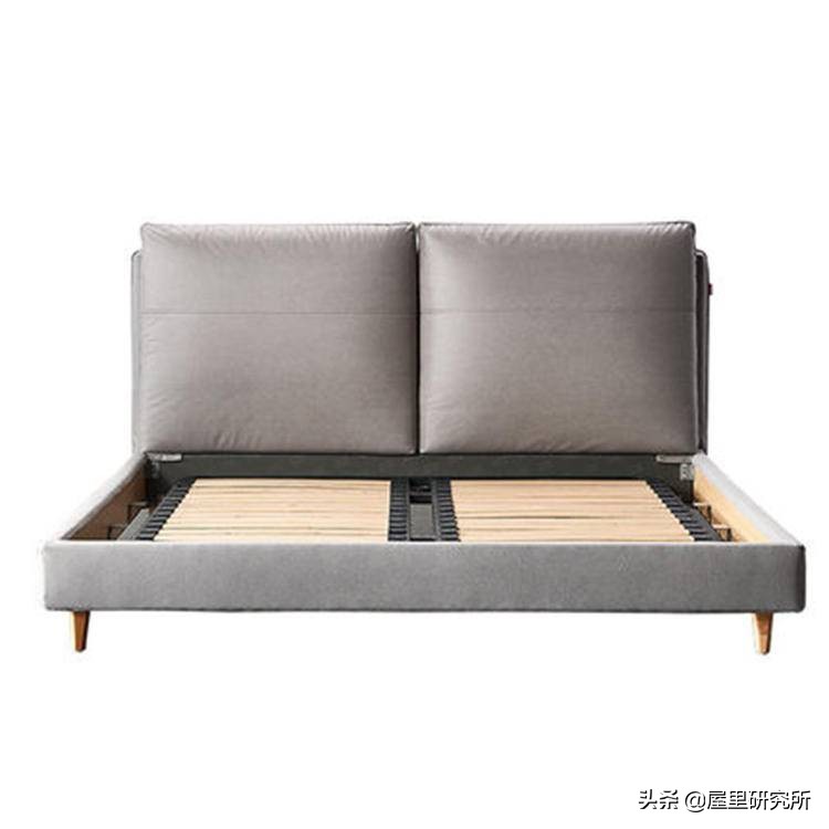 布艺床款式推荐,简单实用布艺床