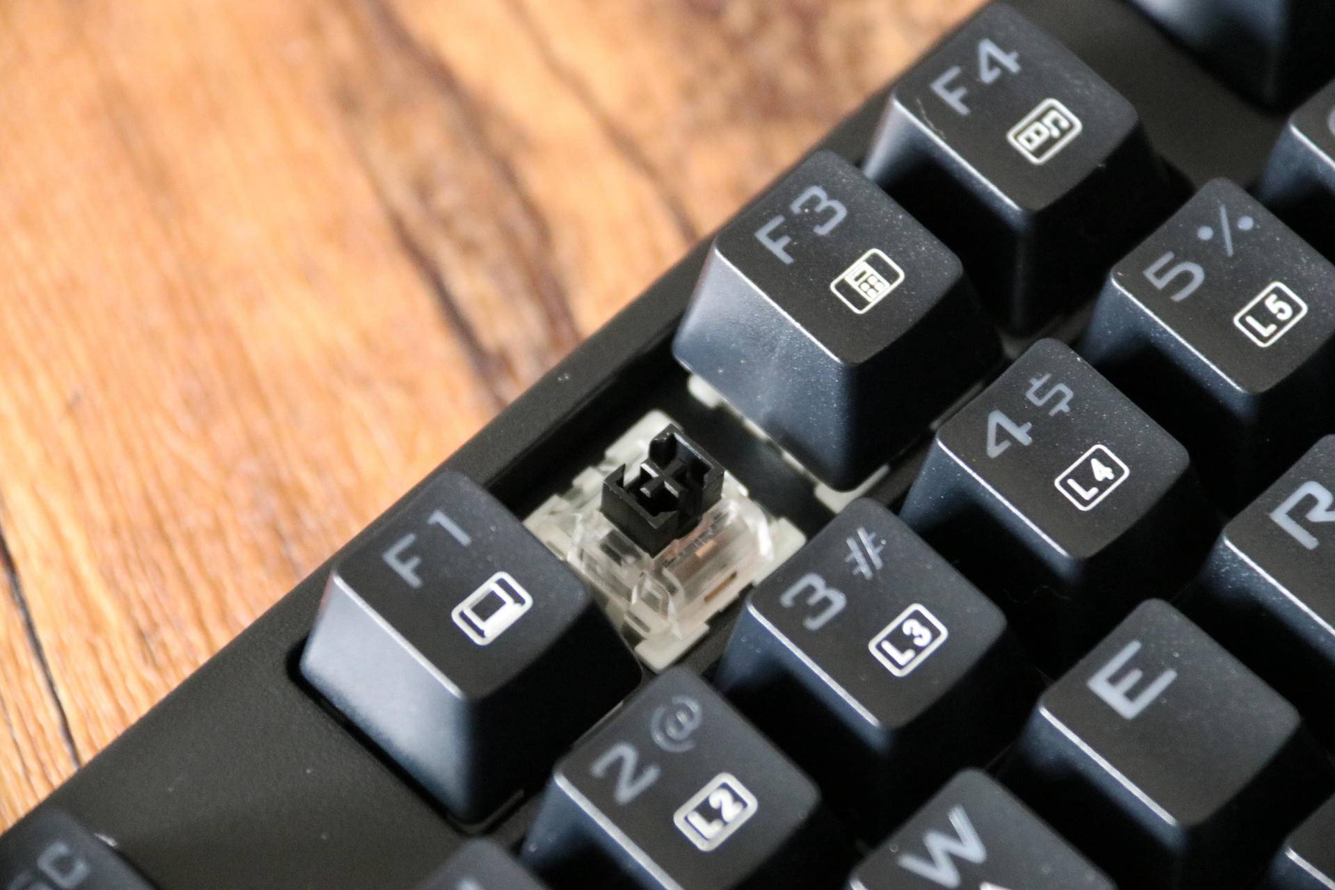 雷神k30青轴机械键盘,雷神kl30红轴无线机械键盘评测