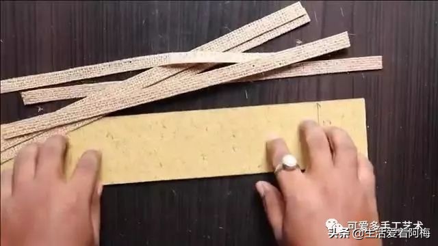 小型快递盒改造收纳盒好看又简单,心形收纳盒创意手工