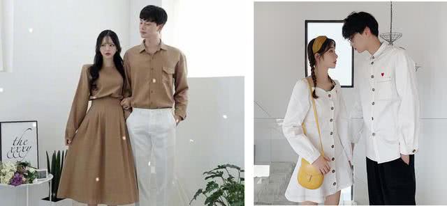 2021年最流行的情侣装温柔型,春天到了一起穿最特殊的情侣装吧